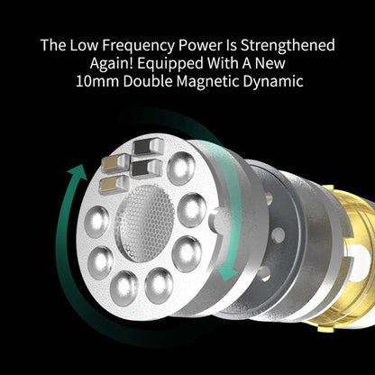 KZ ZSX 5BA+1DD 6 Driver Hybrid In-Ear Hifi Earphones with Zinc Alloy Faceplate, Recessed 2 Pin Detachable Cable for Audiophile Musician (Without Mic, Purple)